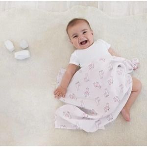 aden + anais Essentials Muslin Swaddle Blankets, 100% Cotton, 2 Pack